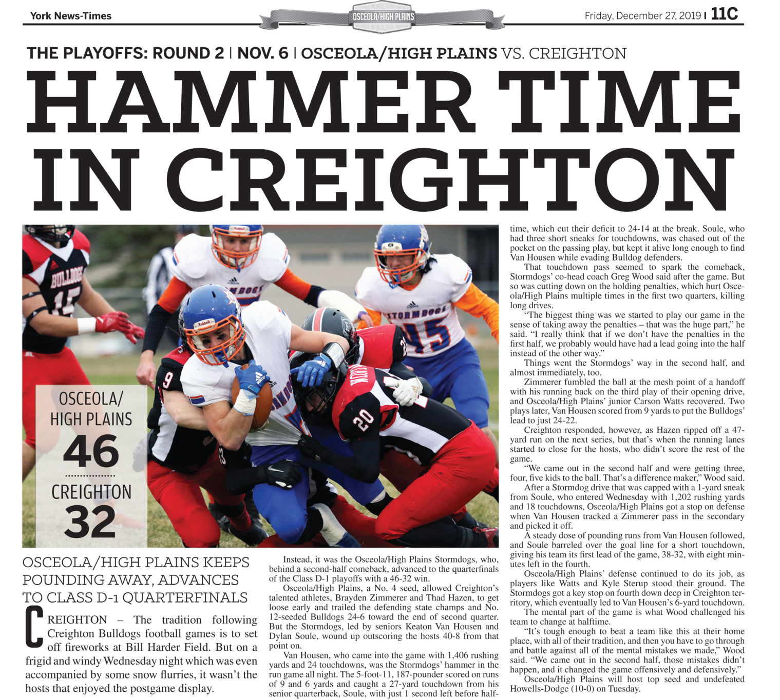 19 Osceola High Plains Football Championship 11